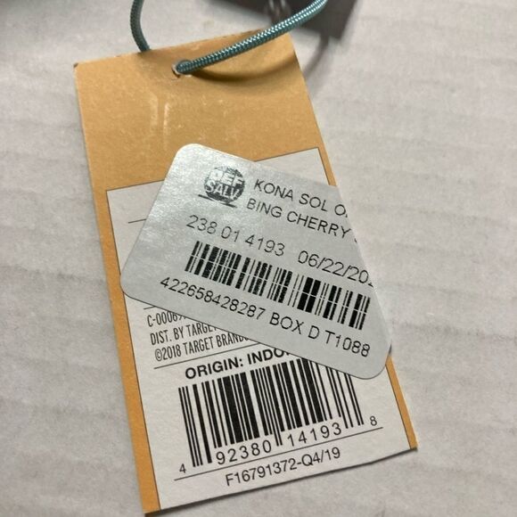 KONA SOL Swimwear, Small, Wine, Ruched, One piece‎ - Picture 5 of 13